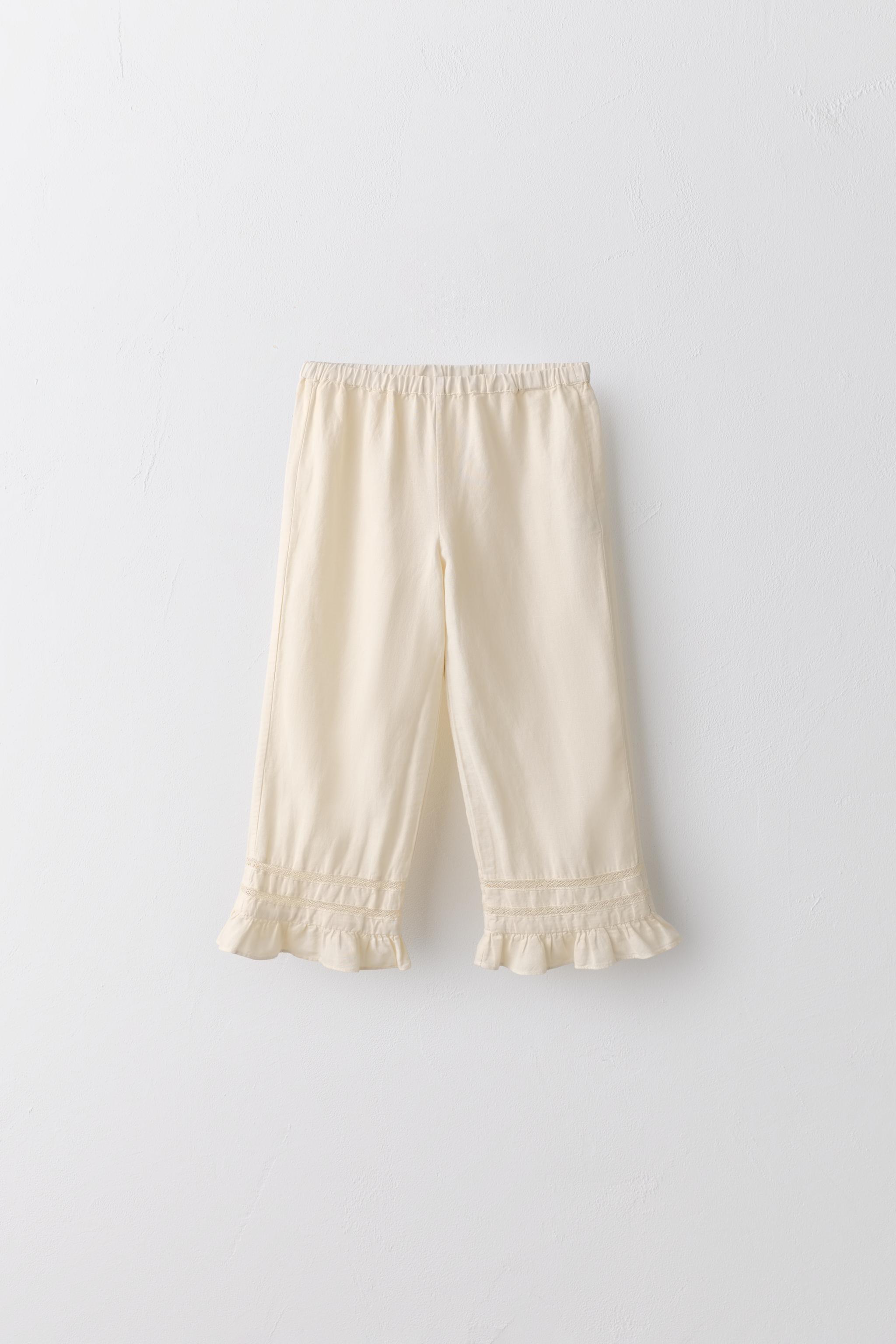 2-5 YEARS/ LIMITED EDITION LINEN COTTON CULOTTES